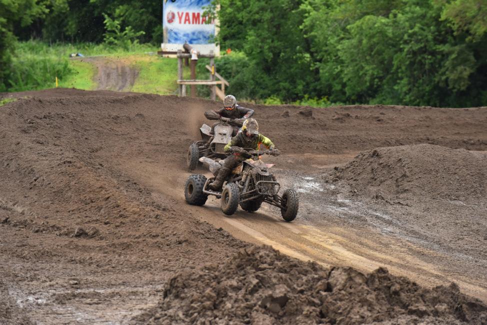 Moto two at Sunset Ridge MX was a mudfest