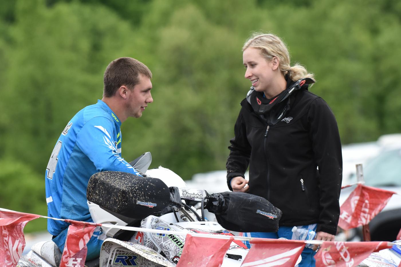 Husband and Wife, Luke and Megan Shepherd take on both the GNCC and ATVMX Series together.