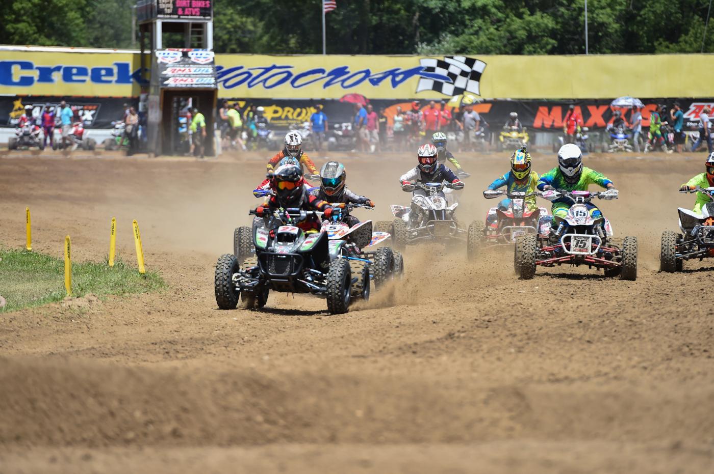 This year's youth riders are ripping around the race tracks.