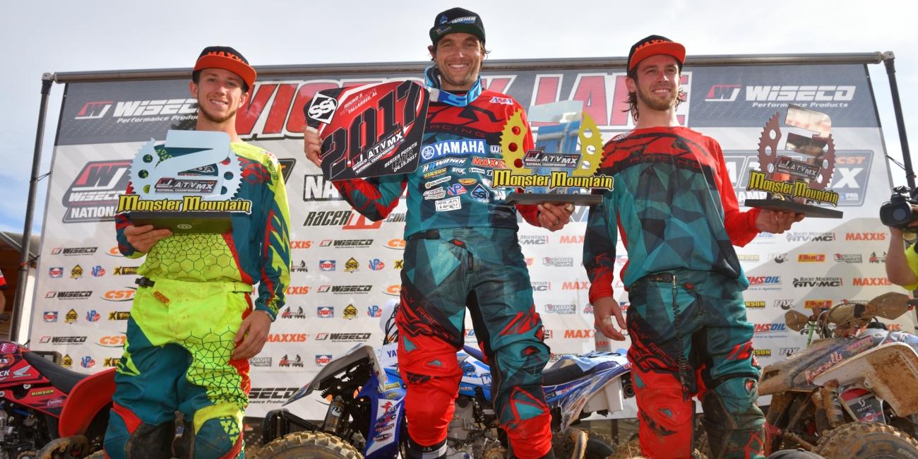 Chad Wienen Earns His Third Consecutive Win at The Monster Mountain ATVMX National