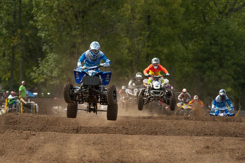 Brown in the lead in moto 2