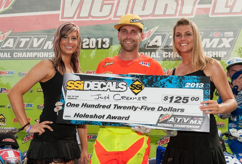 Creamer Takes the SSi Decals Holeshot Award