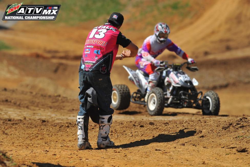 John Natalie has taken Alex Woskob under his wing for his first season onboard an ATV