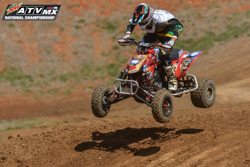 Cody Janssen is a rookie this year in the Mtn. Dew ATV Motocross National Championship