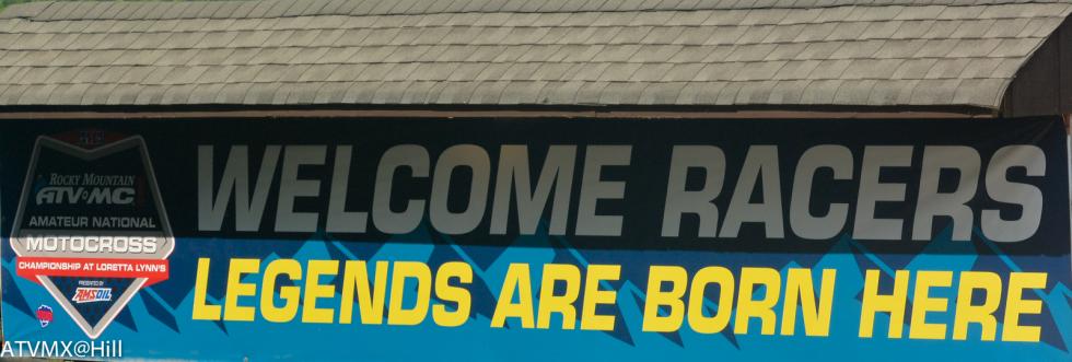 The sign says it all... 