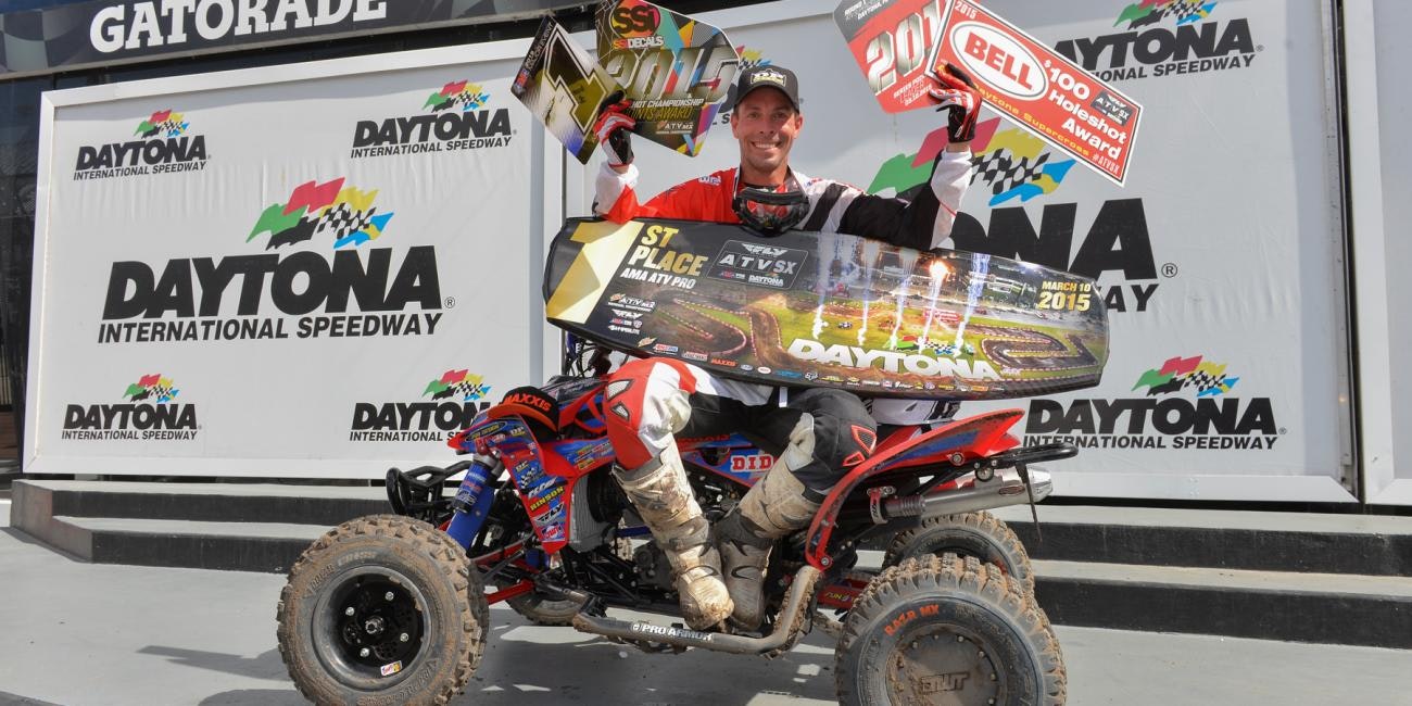 John Natalie Grabs Historic Win at Inaugural FLY Racing ATV Supercross at Daytona
