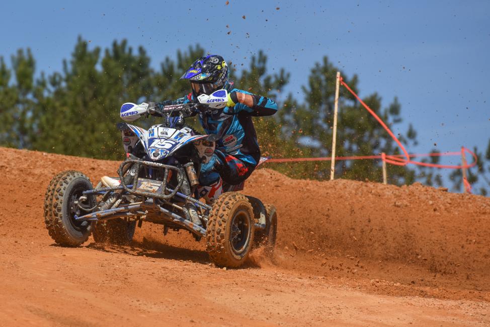 Nick Gennusa had a pretty good start to his 2015 ATVMX season, finishing 7th overall in GeorgiaPhoto: Ken Hill