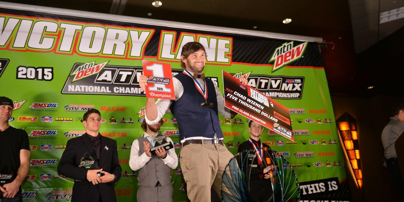 Congratulations to 2015 Mtn. Dew ATV Motocross Specialty Award Winners