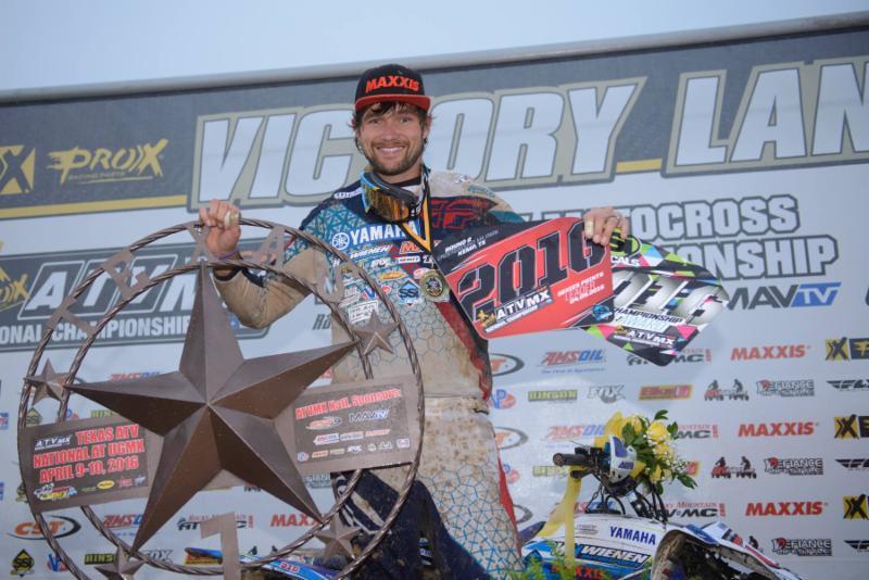 Wienen earned both moto wins in Texas, gapping the field by almost nine seconds.