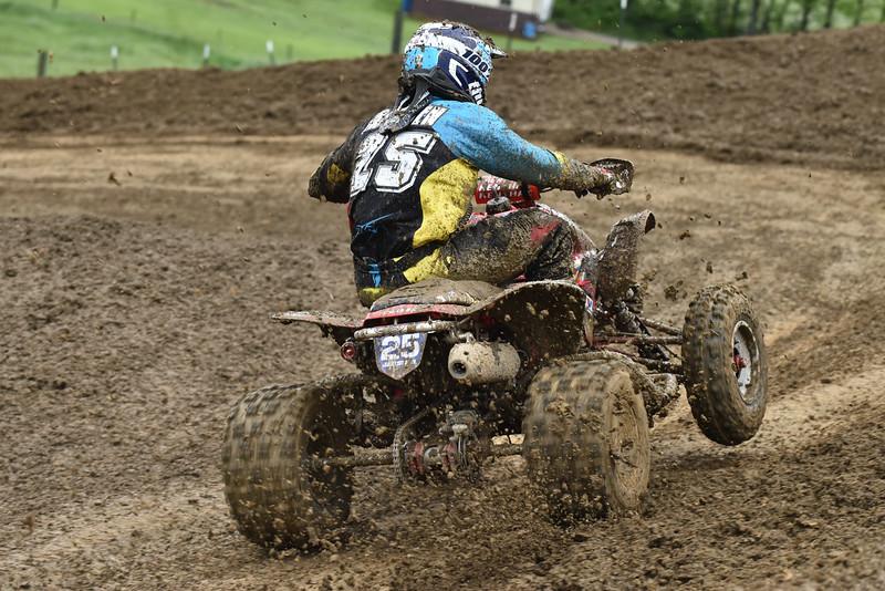 Cody Janssen finished out moto 1 at High Point inside the top 10. 