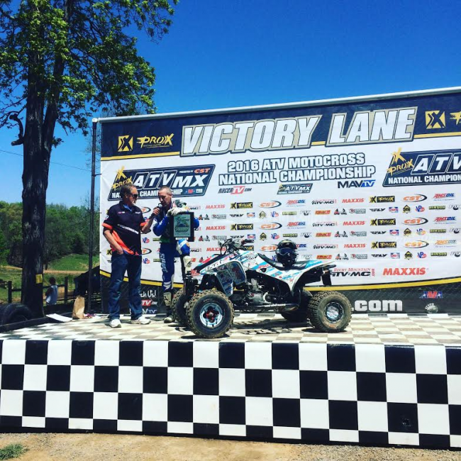 Dane Heilman blew the moth balls out of his Honda to take the win in 30+.