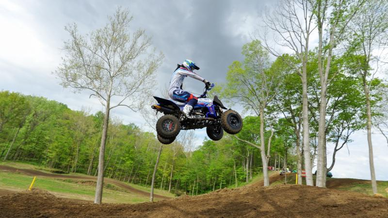 Chad Wienen held off the competition in moto 1, but after a bad start in moto 2 Wienen fought back to finish second.