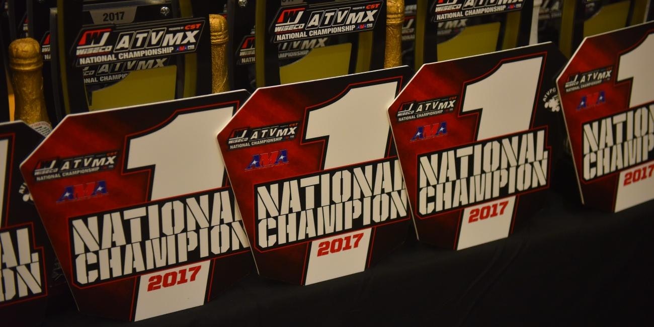 Congratulations to the 2017 Wiseco ATV Motocross Specialty Award Winners and National Champions
