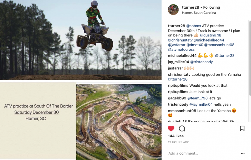 South of the Border will be holding a practice on the 30th!