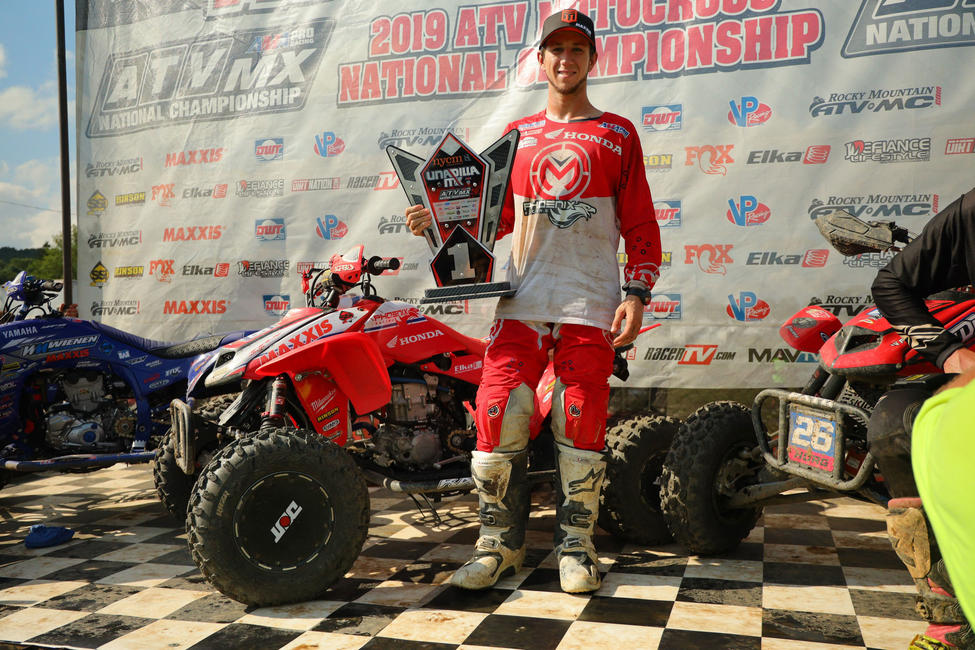 Phoenix Racing Honda S Joel Hetrick Remains The King Of Unadilla Atv Motocross