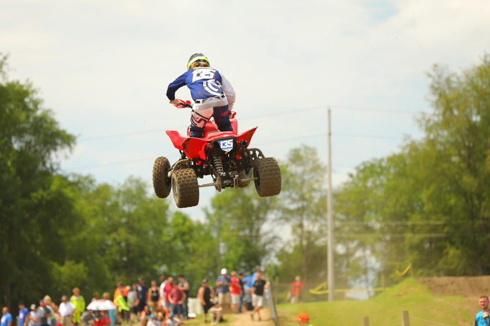 Phoenix Racing Honda S Joel Hetrick Remains The King Of Unadilla Atv Motocross