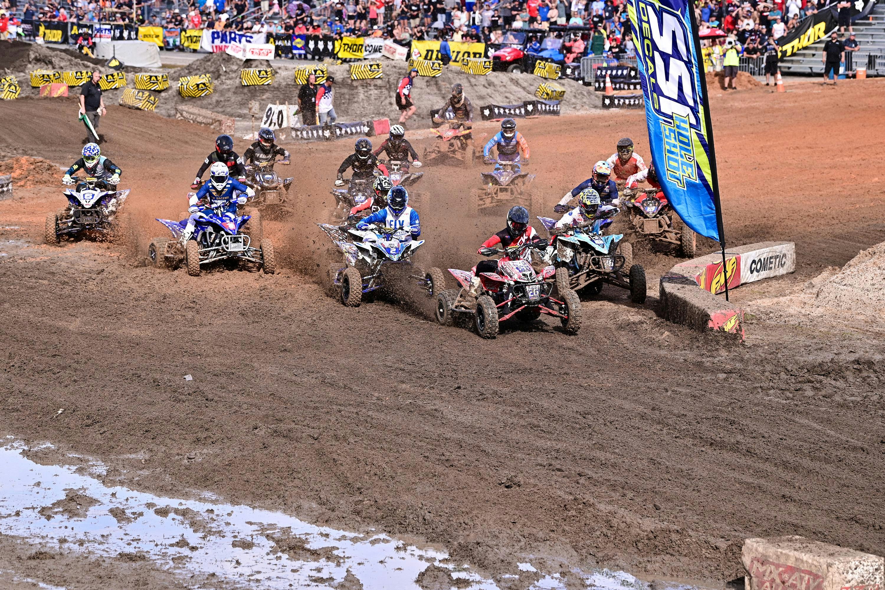 Hetrick Victorious at 2022 ATVSX Inside Daytona International Speedway