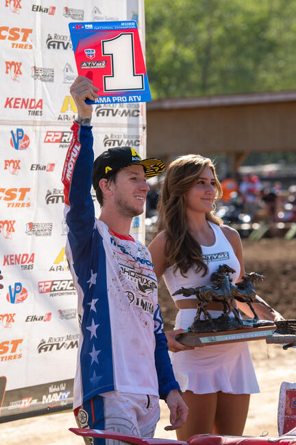 Hetrick earned his third AMA Pro ATVMX National Championship.