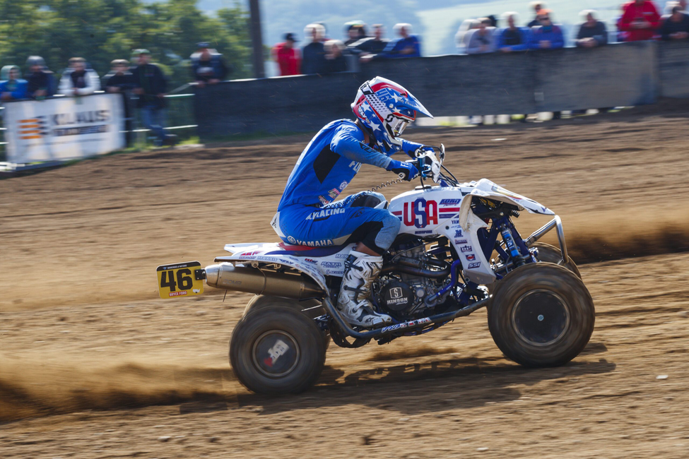 A rookie at the event, Bryce Ford boosted the team's points with 1-2 results. Photo Credit: ATVMX Europe