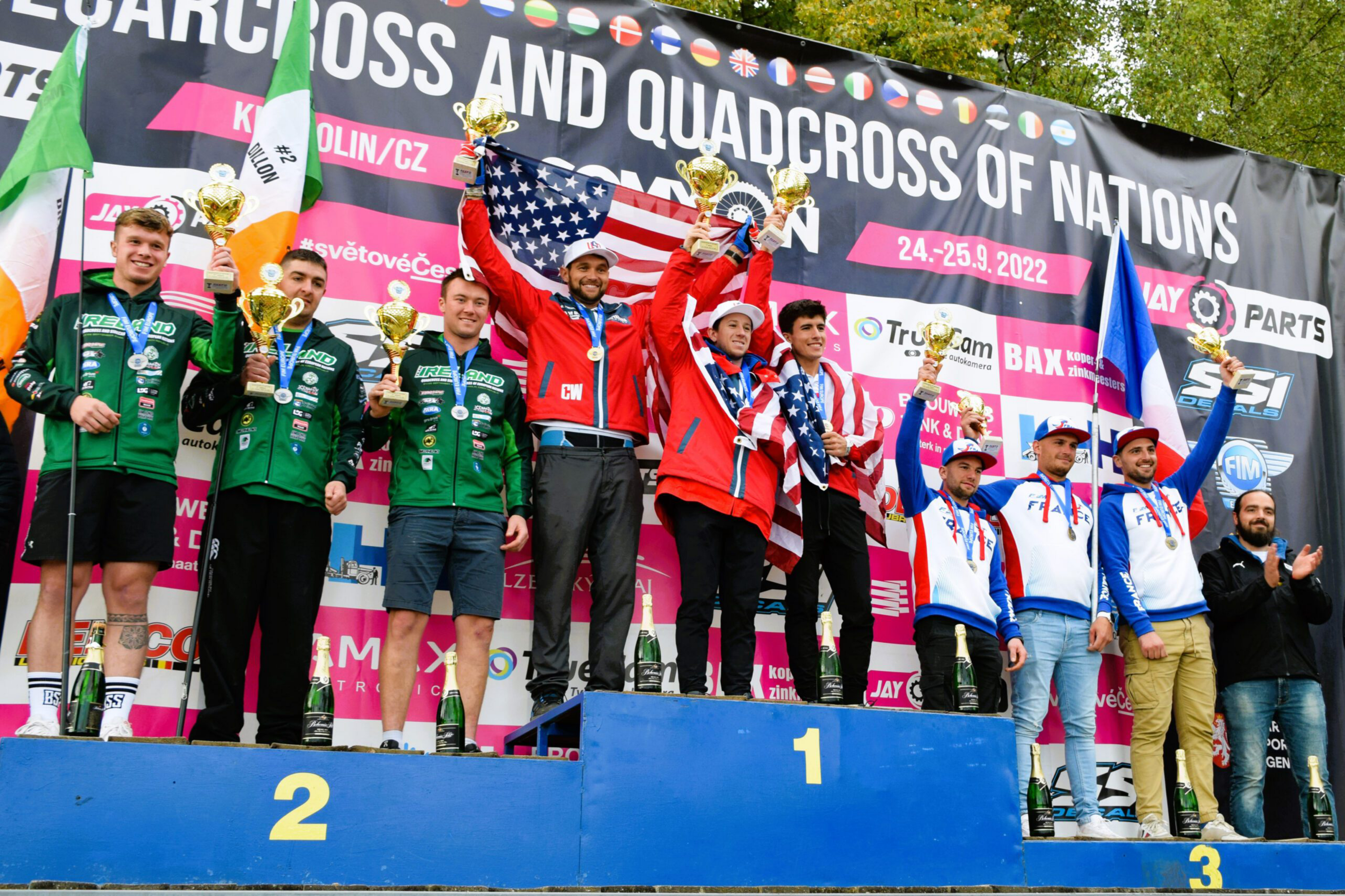 Ford, Hetrick and Wienen Dominate at Quadcross of European Nations