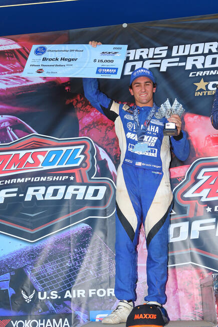 Brock Heger earned the Championship Off-Road Tour.
