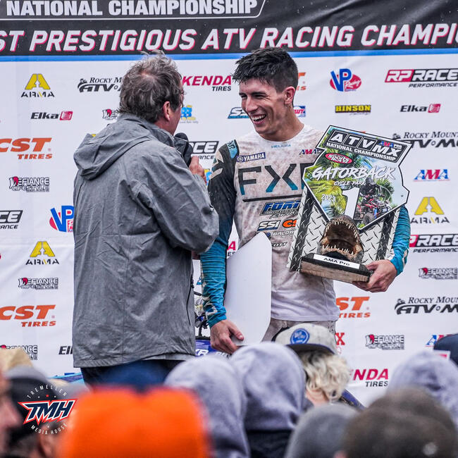 Bryce Ford wins his first Pro ATV MX Overall.