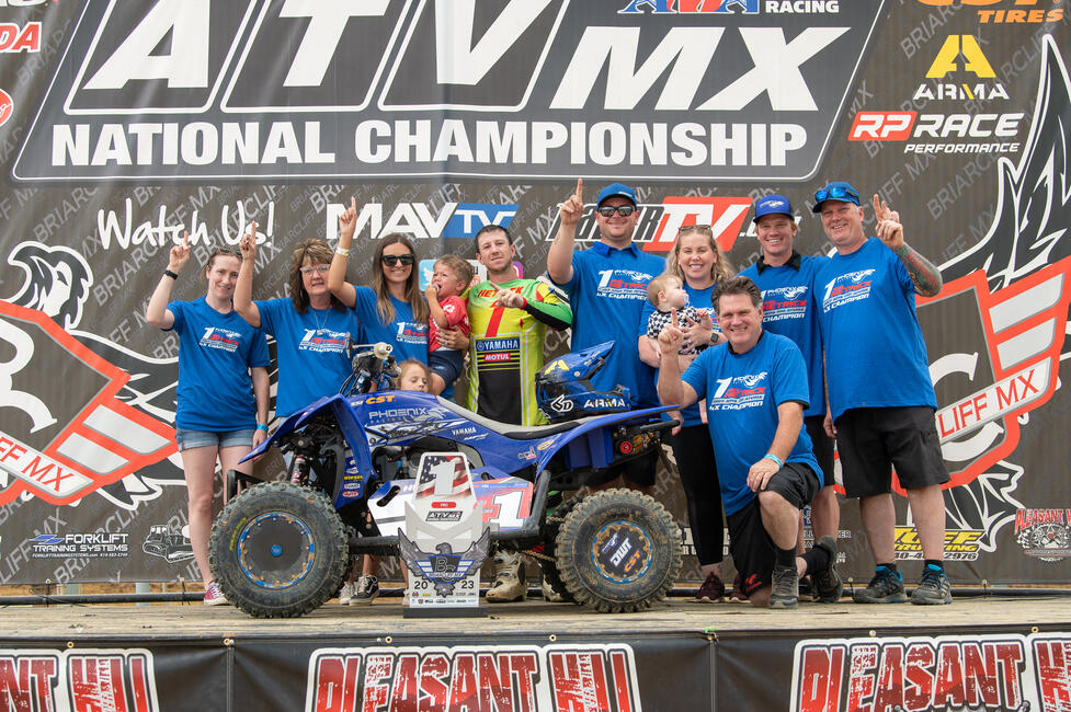 Hetrick clinched his fourth AMA Pro ATVMX Overall National Championship.