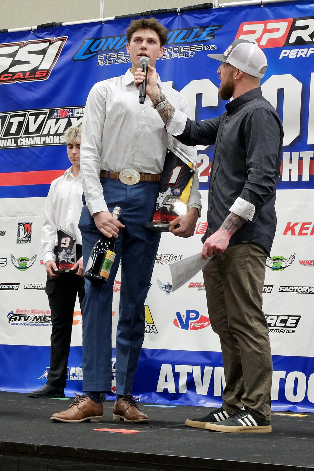 Londerville at the 2024 ATVMX Banquet.