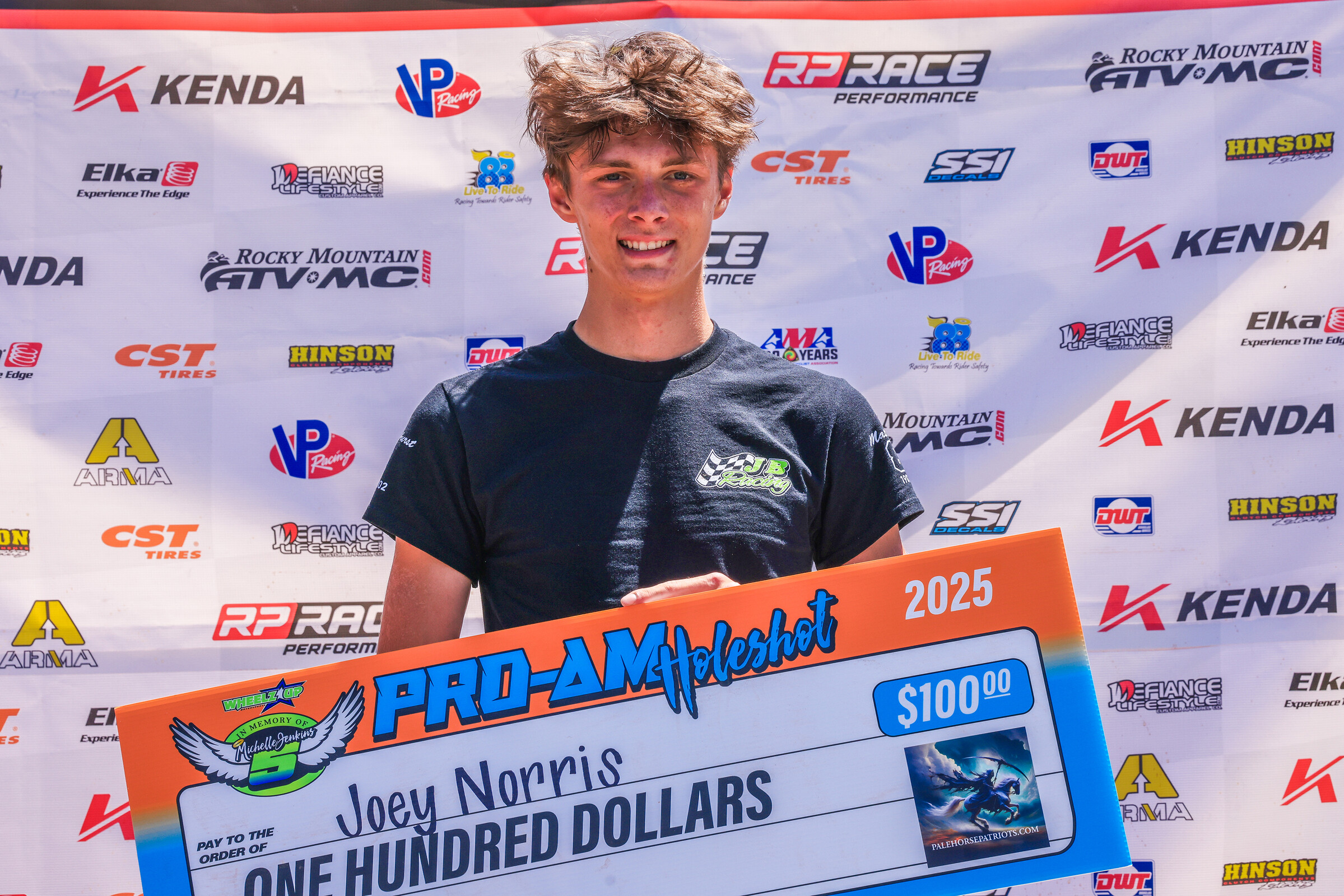 Joey Norris earned the Pro-Am overall win.