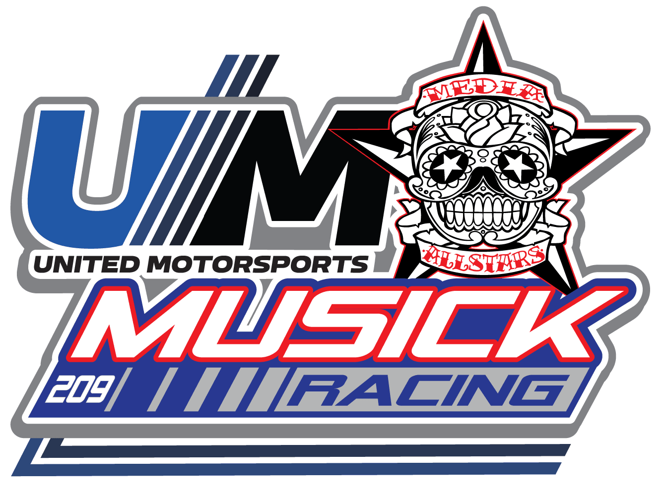MAS-UM-Musick Racing Logo