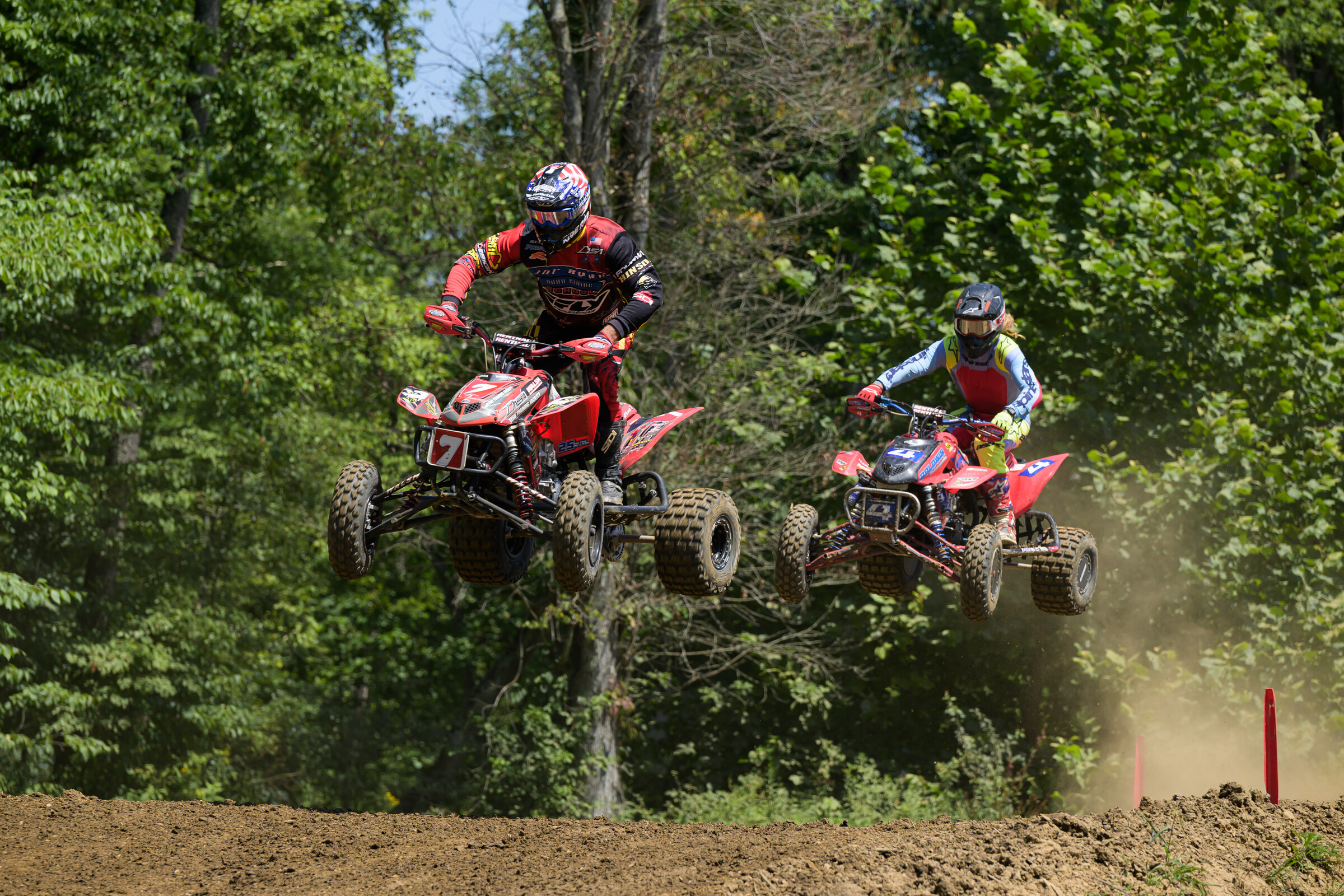 In 2024, Joe took part in the Legends Race at Briarcliff ATVMX National.