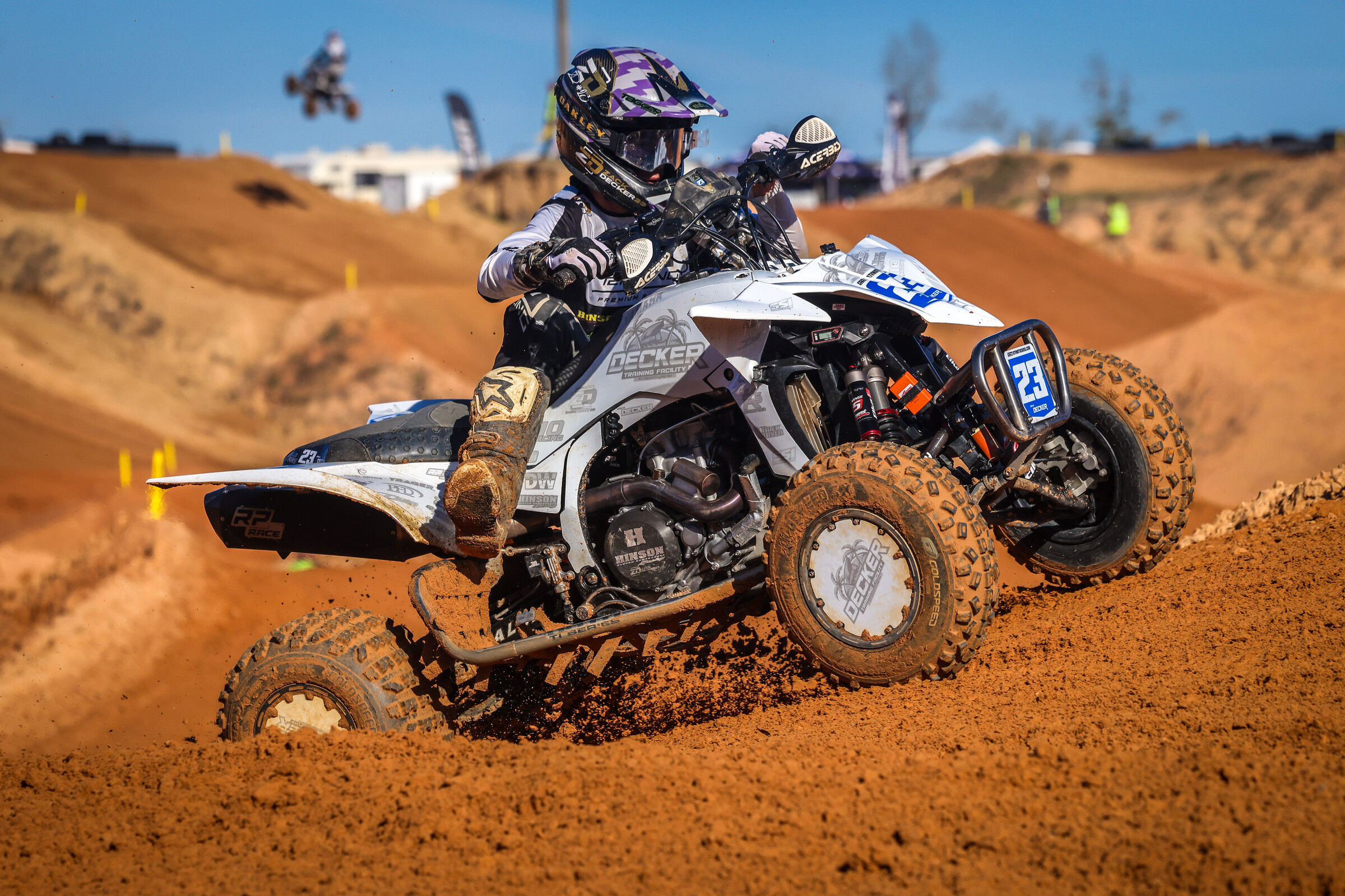 Zack Decker battled it out and finished second overall at round one.